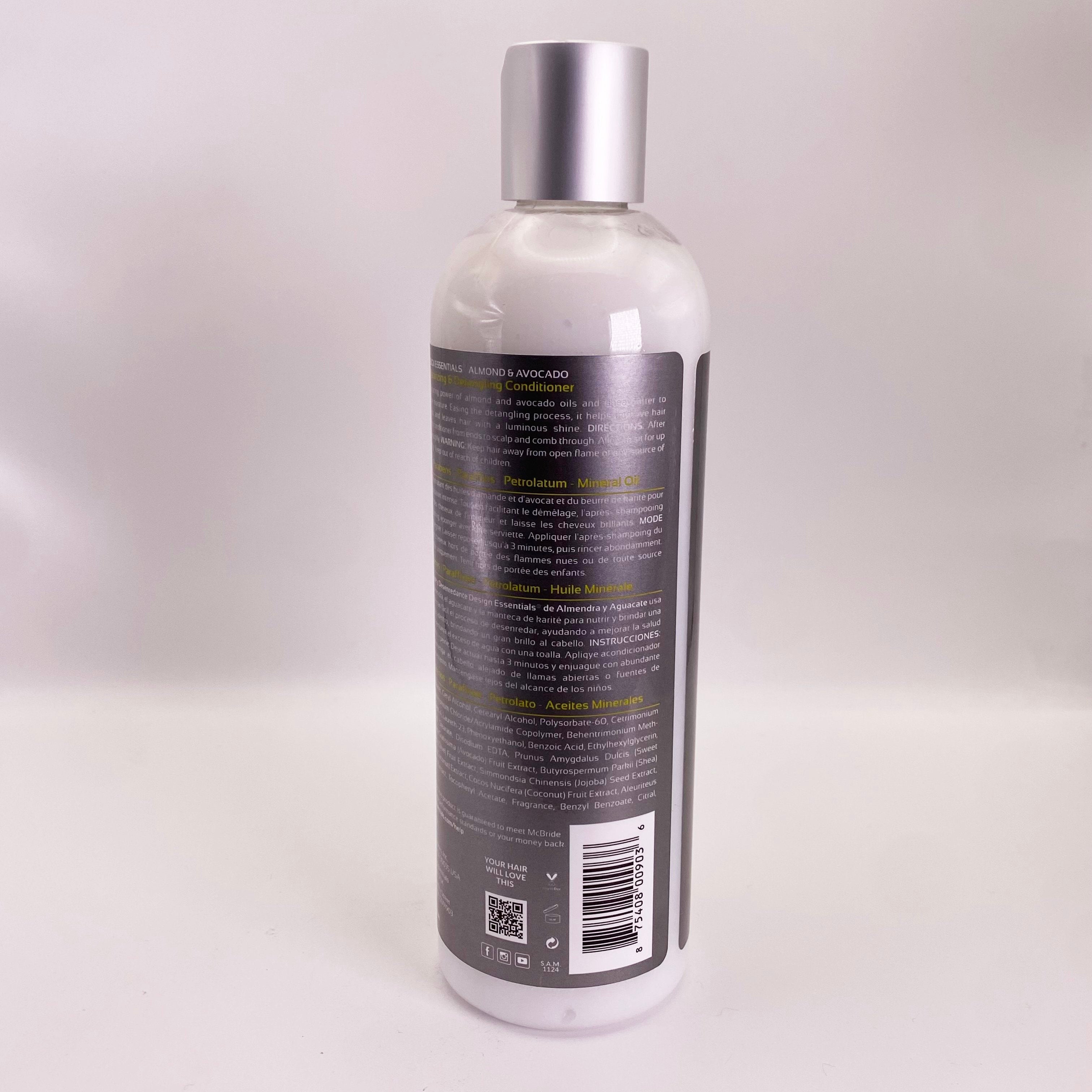Design Essentials Almond & Avocado Moisturizing Detangling Conditioner 12oz