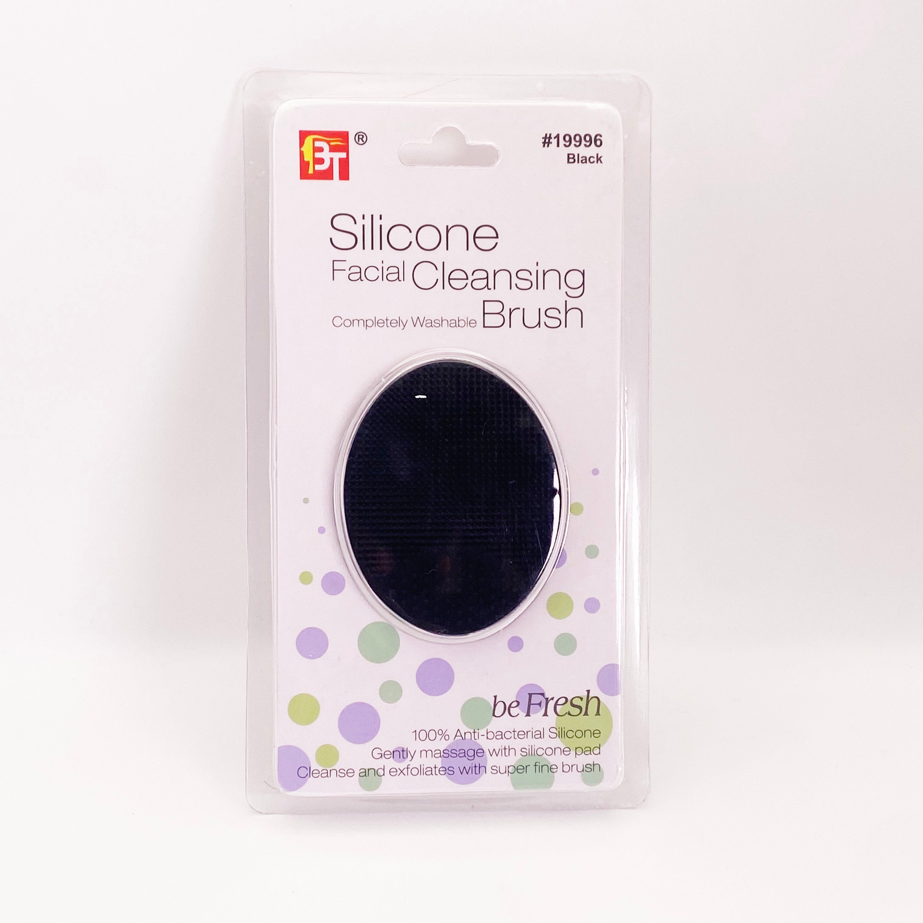 BT Silicone Facial Cleansing Brush Black #19996