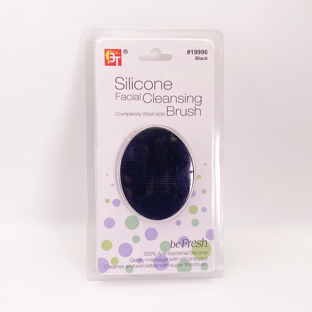 BT Silicone Facial Cleansing Brush Black #19996